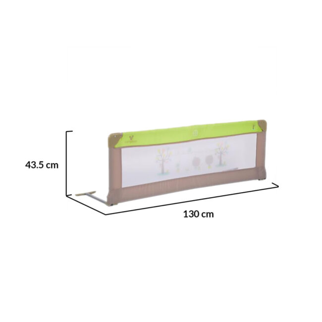 Προστατευτική μπάρα για κρεβάτι Bed rail Green 130 x 43.5 εκατοστά Cangaroo 3800146247324