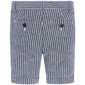Mayoral Βερμούδα λινή tailoring αγόρι Χρώμα Ναυτικό μπλε-Ρίγα
