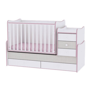Πολυμορφικό Κρεβάτι Maxi Plus Pink Crossline Lorelli 10150300032А