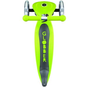 Globber Scooter Πατίνι Primo Με Αναδίπλωση Lime Green (430-106) + Δώρο κουδουνάκι αλουμινίου