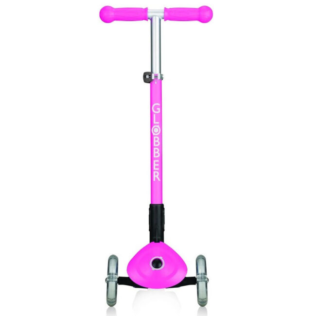 Globber Scooter Πατίνι Primo Με Αναδίπλωση Deep Pink (430-110) + Δώρο κουδουνάκι αλουμινίου