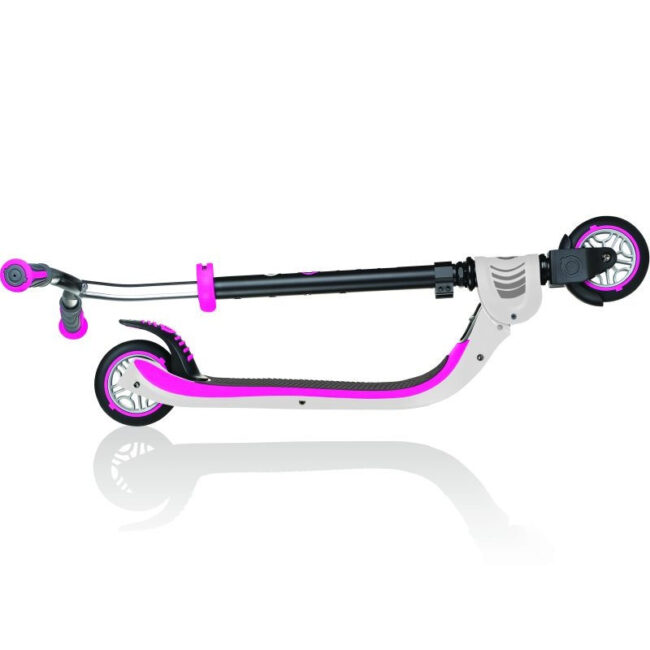 Globber Scooter Πατίνι Flow 125 Με Αναδίπλωση White Pink (473-162)
