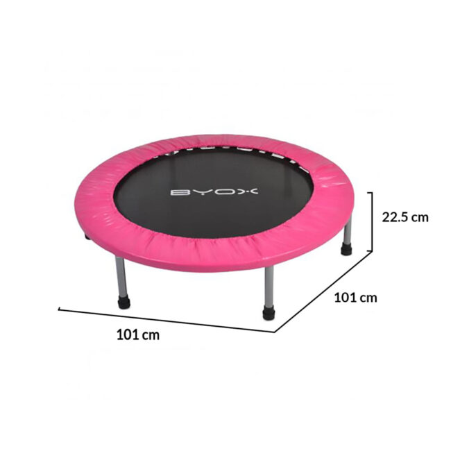 Τραμπολίνο Εσωτερικού Χώρου 40” Διάμετρος 101 εκατοστά Pink Byox