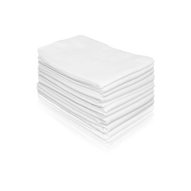 Βρεφικές πάνες αγκαλιάς Σετ 4 τεμάχια 90x90 εκατοστά Diapers White Lorelli