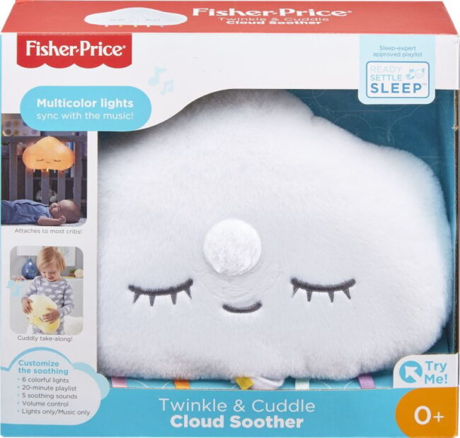 Fisher Price Μουσικός Προβολέας Μαλακό Συννεφάκι Twinkle and Cuddle GJD44