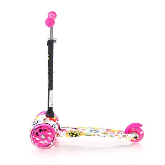 Πατίνι Scooter Mini Με Φωτιζόμενες Ρόδες Pink Lorelli 10390010001