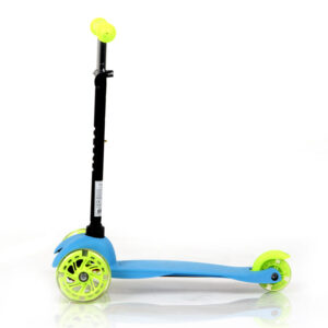 Πατίνι Scooter Mini Με Φωτιζόμενες Ρόδες Blue & Green Lorelli 10390010006