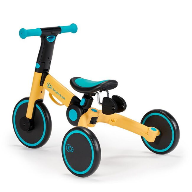 Πτυσσόμενο Τρίκυκλο Ποδήλατο 4Trike Yellow/Blue Kinderkraft