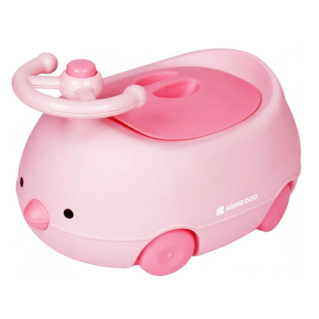 Γιογιό Αυτοκινητάκι Με Καπάκι Potty Chick Pink Kikkaboo 31401010026