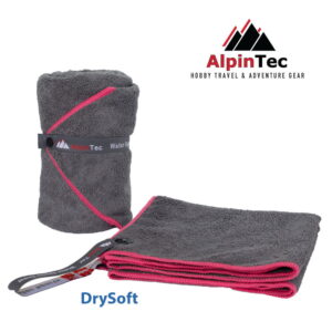 Alpintec Dry Soft Πετσέτα Microfiber Antibacterial Terry Fuchsia 40x80 cm MT-S-ARD