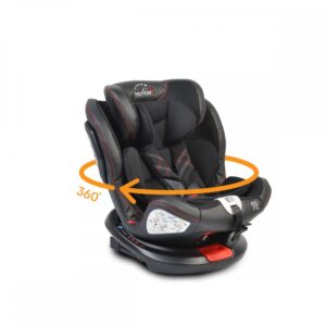 Κάθισμα Αυτοκινήτου Motion isofix 0-36kg 360° Black Cangaroo + Δώρο Αμβλυγώνιος Καθρέφτης Αυτοκινήτου για Παρακολούθηση του Πίσω Καθίσματος Αξίας 15€