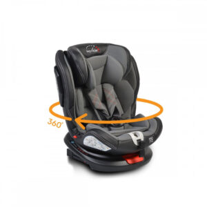 Κάθισμα Αυτοκινήτου Motion isofix 0-36kg 360° Grey Cangaroo + Δώρο Αμβλυγώνιος Καθρέφτης Αυτοκινήτου για Παρακολούθηση του Πίσω Καθίσματος Αξίας 15€