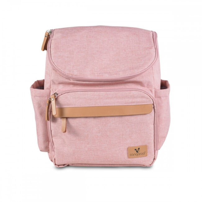 Τσάντα Αλλαξιέρα Σακίδιο Πλάτης Backpack Megan Pink Moni Cangaroo 3800146266974
