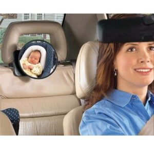 Αμβλυγώνιος Καθρέφτης Αυτοκινήτου για Παρακολούθηση του Πίσω Καθίσματος BeSafe