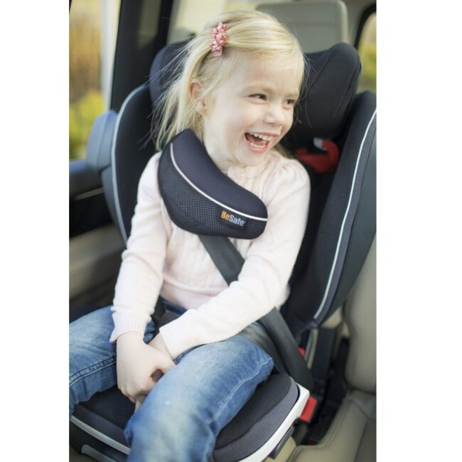 Παιδικό Κάθισμα Αυτοκινήτου izi Flex Fix i-size 15-36kg Metallic Melange BeSafe + Δώρο Αυτοκόλλητο Σήμα ”Baby on Board”