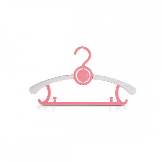 Ρυθμιζόμενη Παιδική Κρεμάστρα Ρούχων 5 Τεμαχίων Trendy Pink Cangaroo 3800146267681