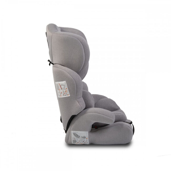Κάθισμα Αυτοκινήτου 9-36 κιλά Μετατρεπόμενο Σε Booster Deluxe Light Grey Cangaroo 3801005150168 + Δώρο Αυτοκόλλητο Σήμα ”Baby on Board”