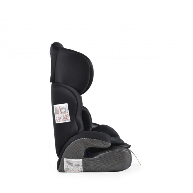 Κάθισμα Αυτοκινήτου 9-36 κιλά Μετατρεπόμενο Σε Booster Deluxe Black Cangaroo 3801005150823 + Δώρο Αυτοκόλλητο Σήμα ”Baby on Board”