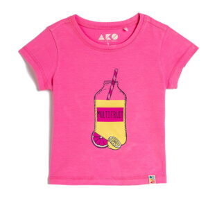 AKO Μπλούζα κοντομάνικη Multifruit Χρώμα Ροζ 3256106-05