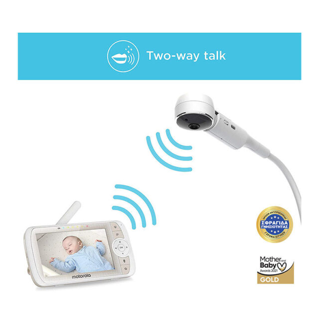 Συσκευή Παρακολούθησης Μωρού WiFi Με Βραχίονα Ανάρτησης Κάμερας Στην Κούνια Motorola VM65X