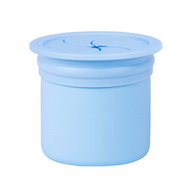 Πλαστικό Κύπελλο Φαγητού Και Ροφημάτων 180ml Blue Minikoioi 101100102