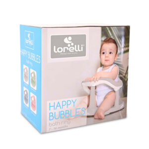 Κάθισμα Δαχτυλίδι Μπάνιου Lorelli Bath Ring Happy Bubbles Bear Grey Lorelli 10130950001