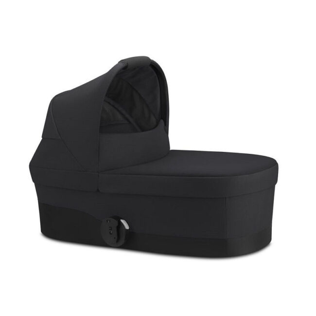 Πολυκαρότσι Balios S Lux Black Frame + Καλαθούνα Cot S + Δώρο Κάθισμα Αυτοκινήτου Aton B2 i-size Deep Black Cybex 521004743
