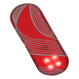 Μαγνητικό Clip Ασφαλείας Φωσφοριζέ Αντανακλαστικό για Ποδηλάτες & Runners με Φωτεινή Σήμανση LED & Μπαταρία CR2032 - Αδιάβροχο IP65 Κόκκινο Φωσφοριζέ GloboStar 79074