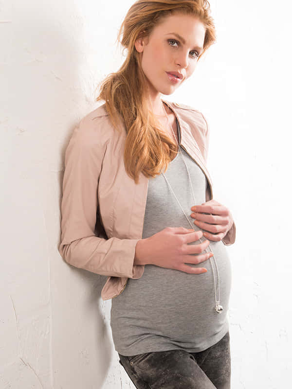 Μουσικό Μενταγιόν Εγκυμοσύνης Με Αλυσίδα Και Χαλαρωτικούς Ήχους Babybell Glowing Πατουσάκια Boy Proud Mama PM-439