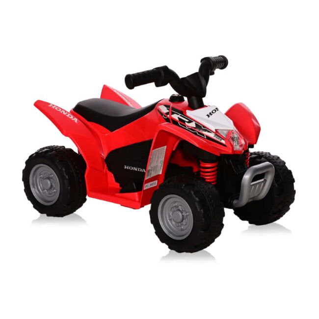 Παιδικό Κουνιστό Αυτοκινητάκι Με Μουσική Και Φώτα Honda ATV Με Μπαταρία Red Lorelli 10430010001