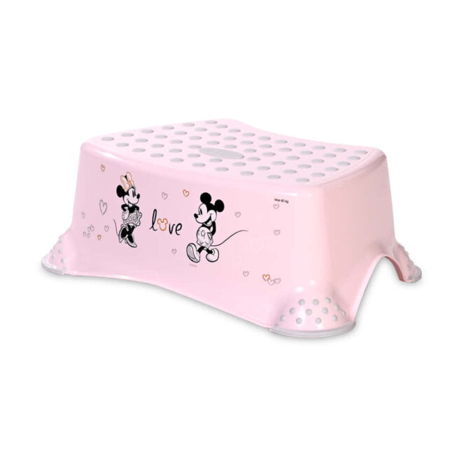 Σκαλοπάτι Βοηθητικό Μπάνιου Mickey And Minnie Mouse Girl Love Pink Lorelli 10130350555