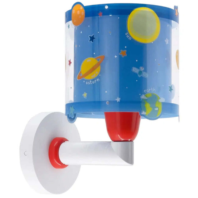 Παιδικό Φωτιστικό Τοίχου - Απλίκα Διπλού Τοιχώματος Planets Ango 41349