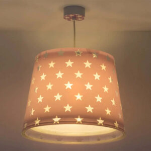 Κρεμαστό Παιδικό Φωτιστικό Οροφής Stars Lilac Ango 81212 L