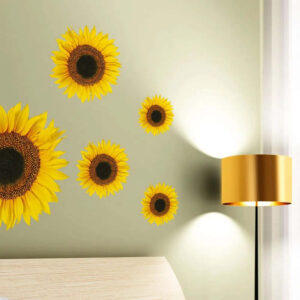 Αυτοκόλλητα Τοίχου Βινυλίου Sunflower 72 x 58 cm Ango 54106