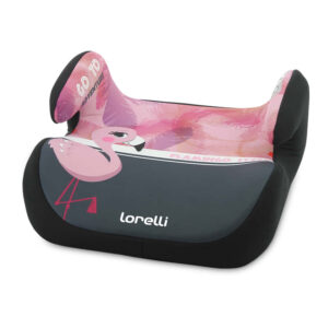 Κάθισμα Αυτοκινήτου Booster 15-36 Κιλά Topo Comfort Flamingo Grey Pink Lorelli 10070992005