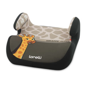 Κάθισμα Αυτοκινήτου Booster 15-36 Κιλά Topo Comfort Giraffe Light Dark Beige Lorelli 10070992003