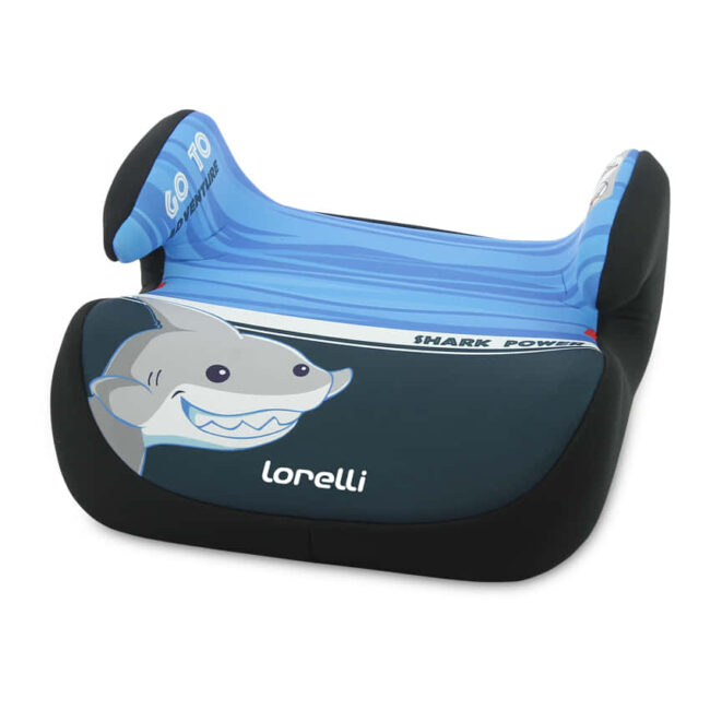 Κάθισμα Αυτοκινήτου Booster 15-36 Κιλά Topo Comfort Shark Light Dark Blue Lorelli 10070992004
