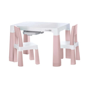 Παιδικό Σετ Τραπεζάκι Με 2 Καρέκλες Neo White - Pink Freeon 3830075046644