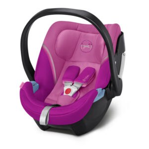 Κάθισμα αυτοκινήτου 0-13 κιλά Aton 5 Magnolia Pink Cybex 520000170 + Δώρο Αυτοκόλλητο Σήμα ”Baby on Board”