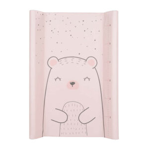 Αλλαξιέρα Μαλακή PVC Αδιάβροχη 70 x 50 cm Bear With Me Pink Kikkaboo 31108060040