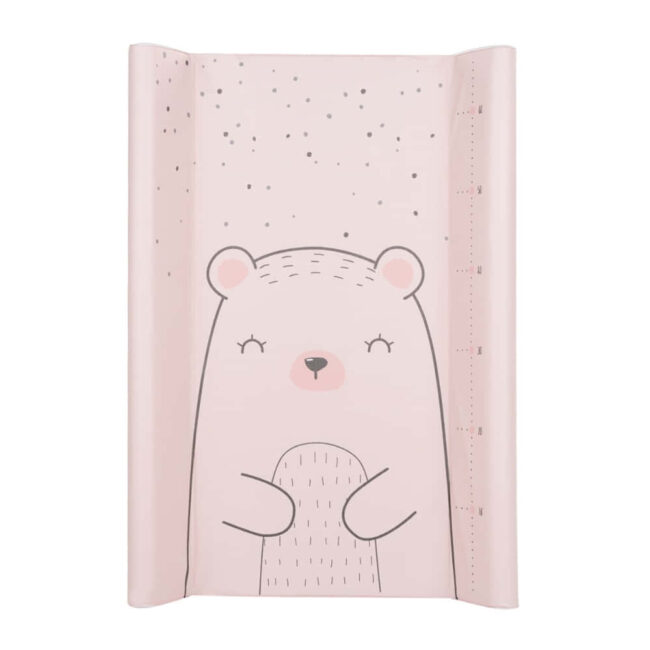 Αλλαξιέρα Μαλακή PVC Αδιάβροχη 70 x 50 cm Bear With Me Pink Kikkaboo 31108060040