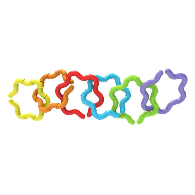 Κουδουνίστρα Μασητικό Χρωματιστοί Δακτύλιοι 3m+ Chicco Y02-05954-00