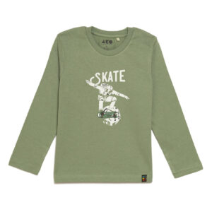 AKO Μπλούζα Μακρυμάνικη Skate Χρώμα Πράσινο Αγόρι 3356212-06