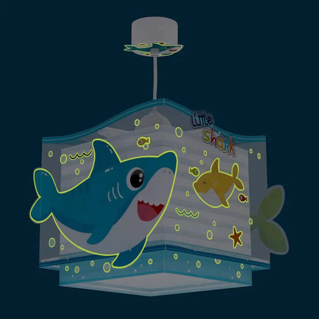 Κρεμαστό Παιδικό Φωτιστικό Οροφής Little Shark Ango 63472