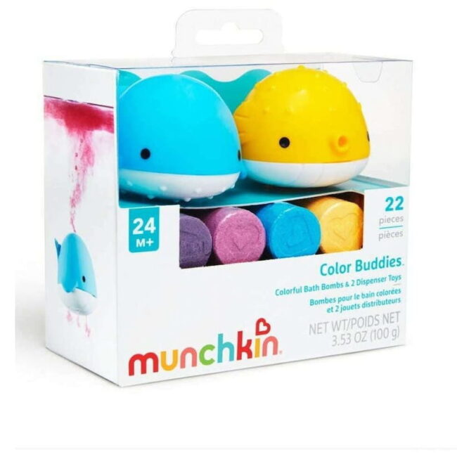 Παιχνίδια Μπάνιου Ζωάκια Με Bath Combs Color Buddies Munchkin 51737