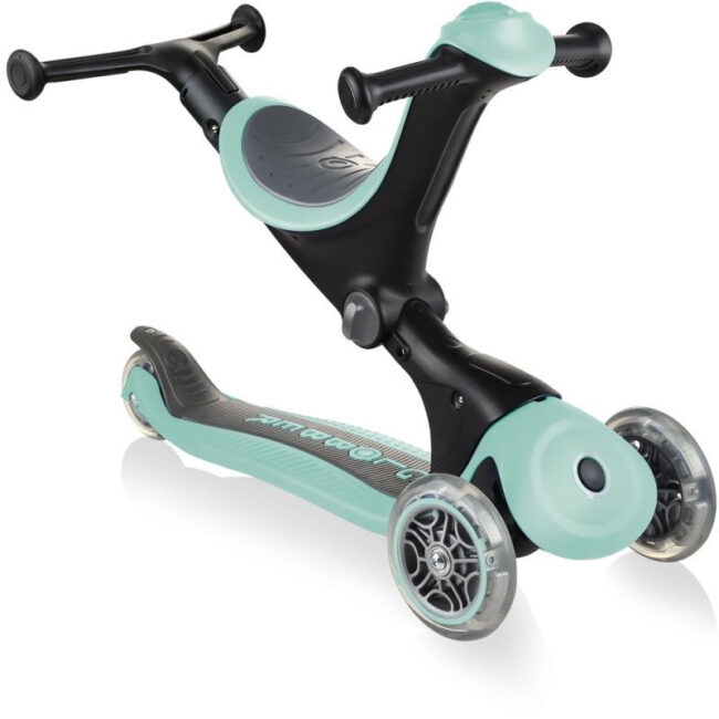 Globber Πατίνι Scooter Go Up Deluxe 5 in 1 Mint (644-206) + Δώρο κουδουνάκι αλουμινίου Αξίας 5€