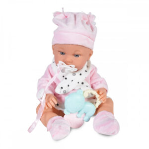 Κούκλα Μωρό 36cm + Αξεσουάρ Doll 8551 Moni Toys 3800146265724