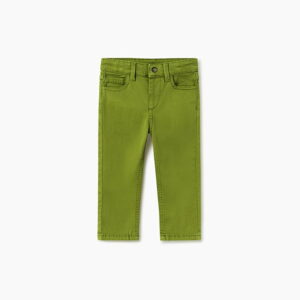 Mayoral Παντελόνι Πεντάτσεπο Slim Fit Χρώμα Πράσινο Ανοιχτό 13-00563-022