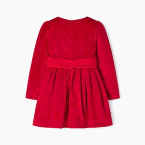 Mayoral Φόρεμα Βελούδινο Χρώμα Κόκκινο 13-04917-074