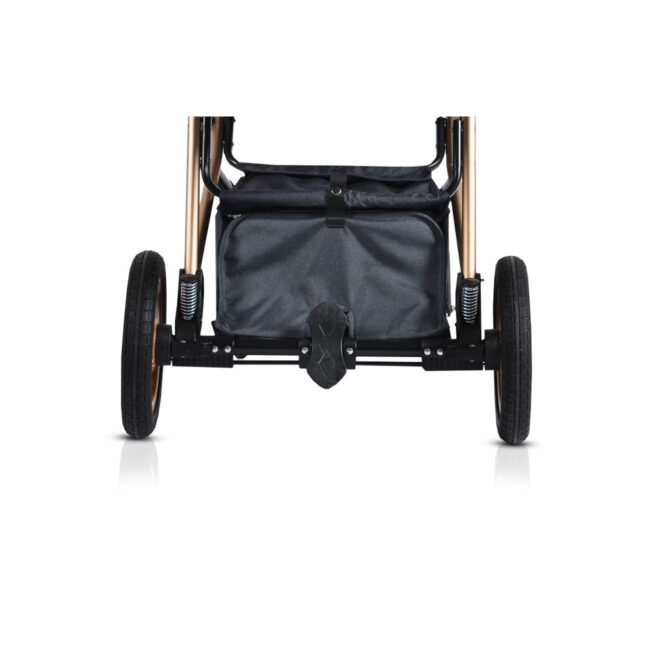 Πολυκαρότσι 3in1 με Κάθισμα Αυτοκινήτου Midas Black Cangaroo 3800146235796 + Δώρο 100 % Βαμβακερή Κουβερτούλα 75×100 cm